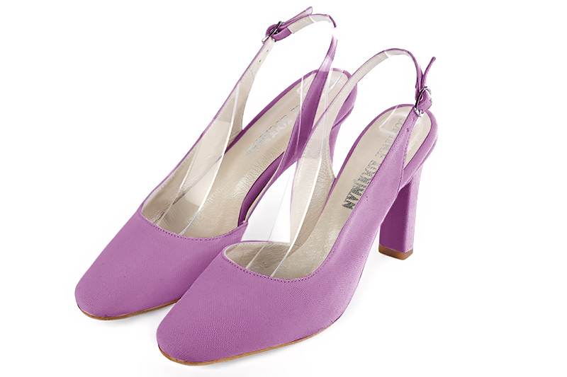 Chaussure a sales talon mauve